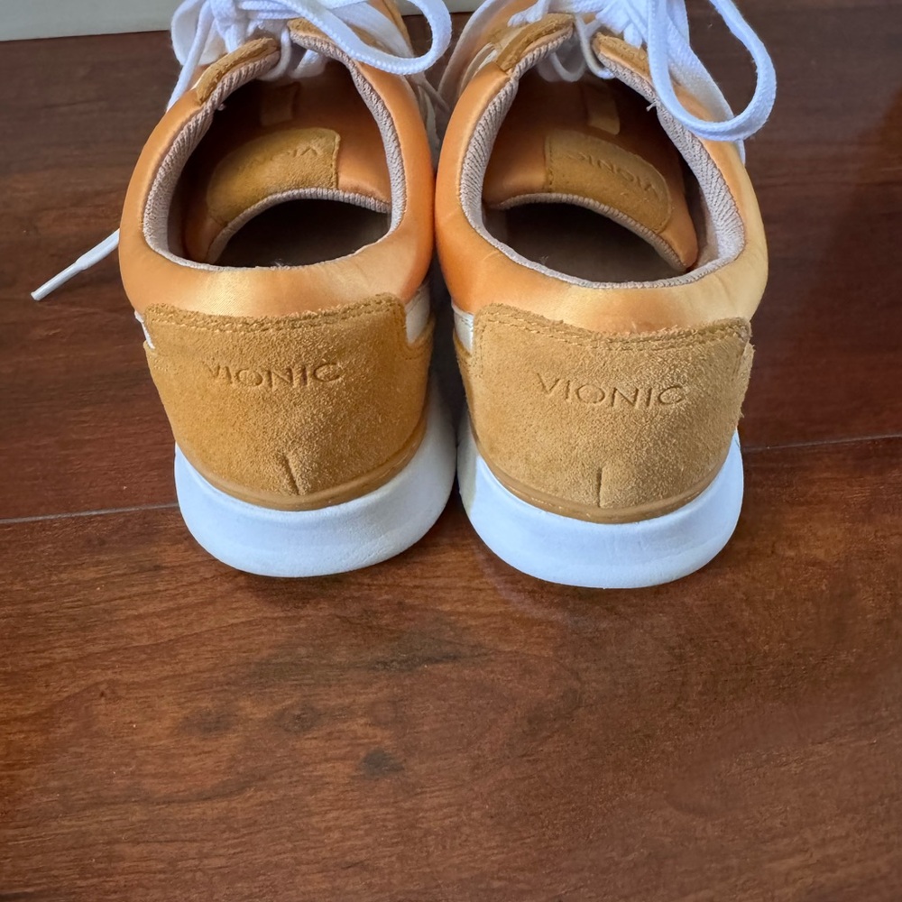 Vionic Nana Womens Sneakers Mustard Lace Up Shoe Size 8.5 - Picture 8 of 10